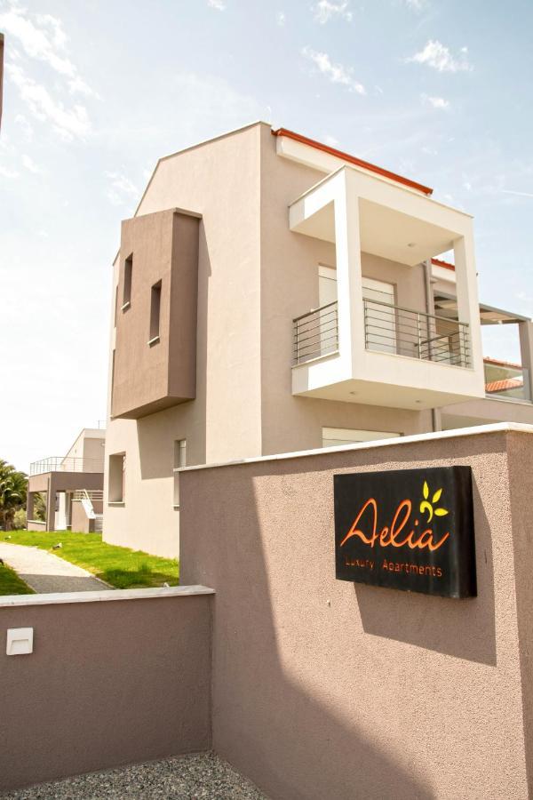 Aelia Luxury Apartments Nikiti  Eksteriør billede