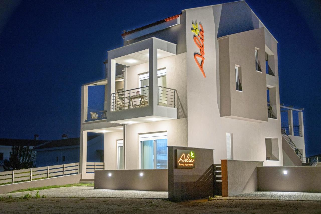 Aelia Luxury Apartments Nikiti  Eksteriør billede